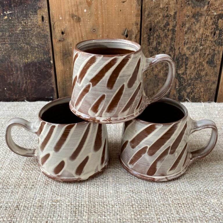Erica Taylor Low Mug - White Wipe ETM4