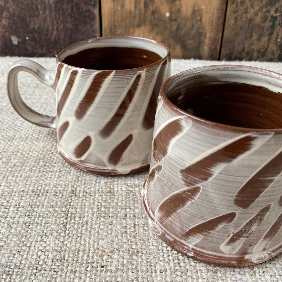 Erica Taylor Low Mug - White Wipe ETM4