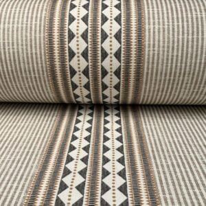 Extra Wide Aztec Stripe - Natural - Image 3