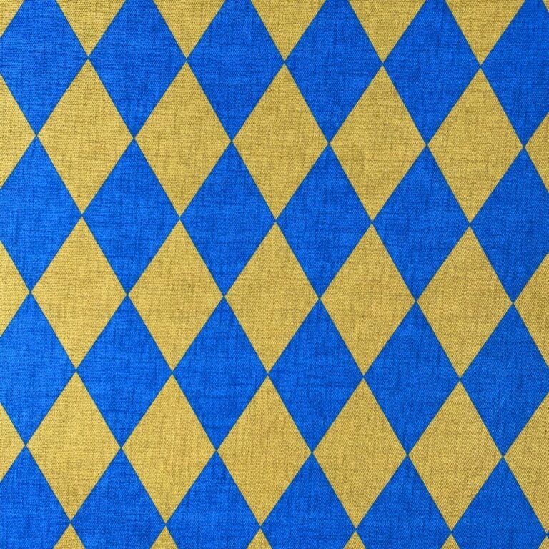 Harlequinade - Blue & Gold - Image 2