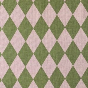 Harlequinade - Pink & Green - Image 2