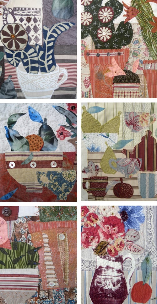 Joanna Wright Applique Cushions