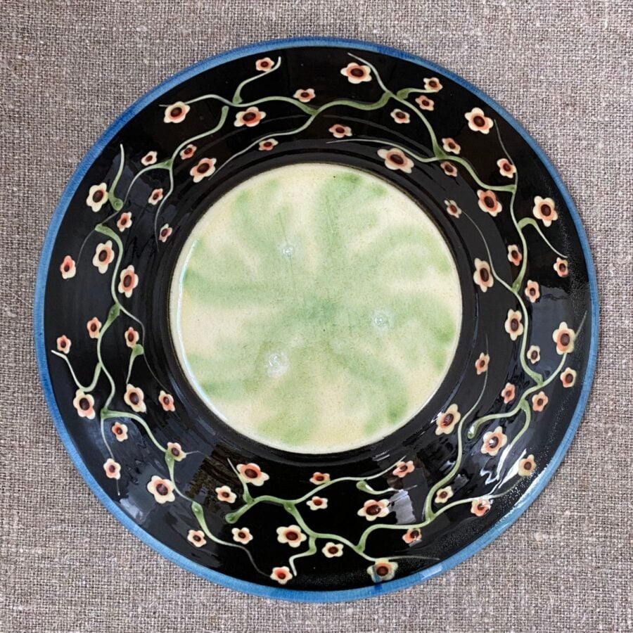 Paul Young Slipware Large Blossom Bowl PYLB1
