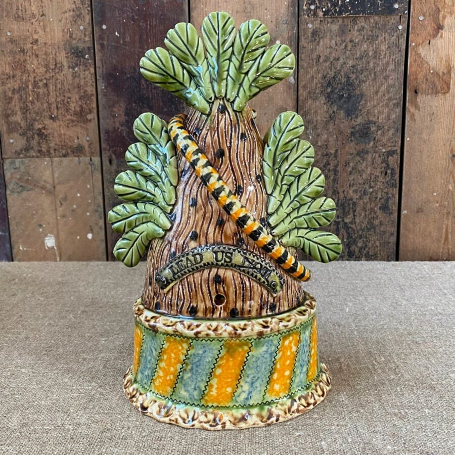 Paul Young Slipware Temptation Serpent Striped Base