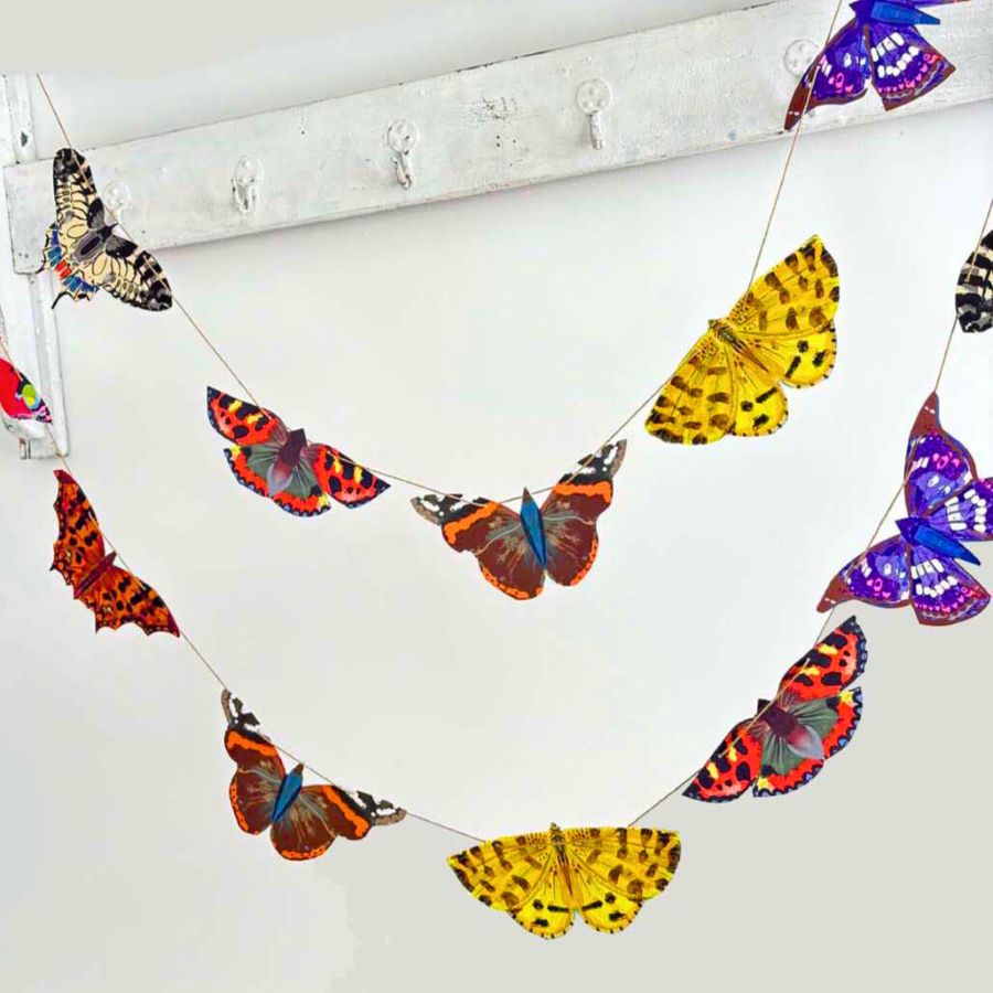 Garland - Papillon Butterflies