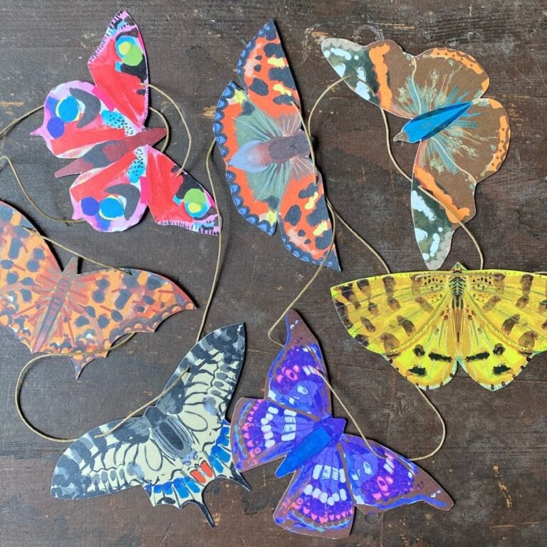 Garland - Papillon Butterflies