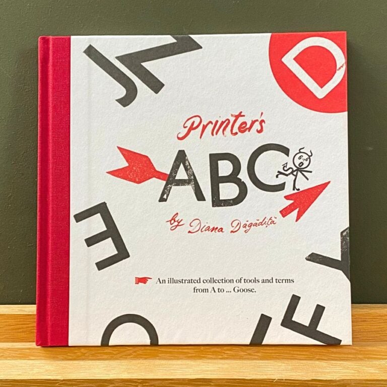 Printer's ABC by Diana Dăgădiţă