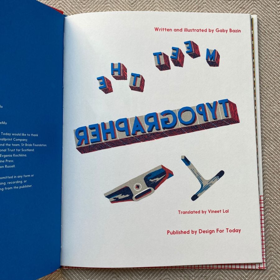Meet the Typographer by Gaby Bazin