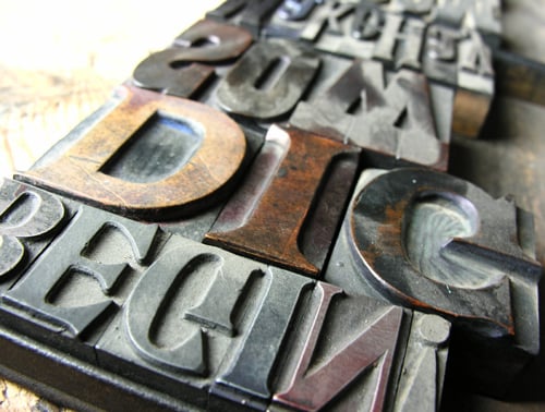 2011 Tinsmiths Calendar Print blocks