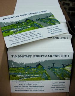 Printmakers 2011 Invitation