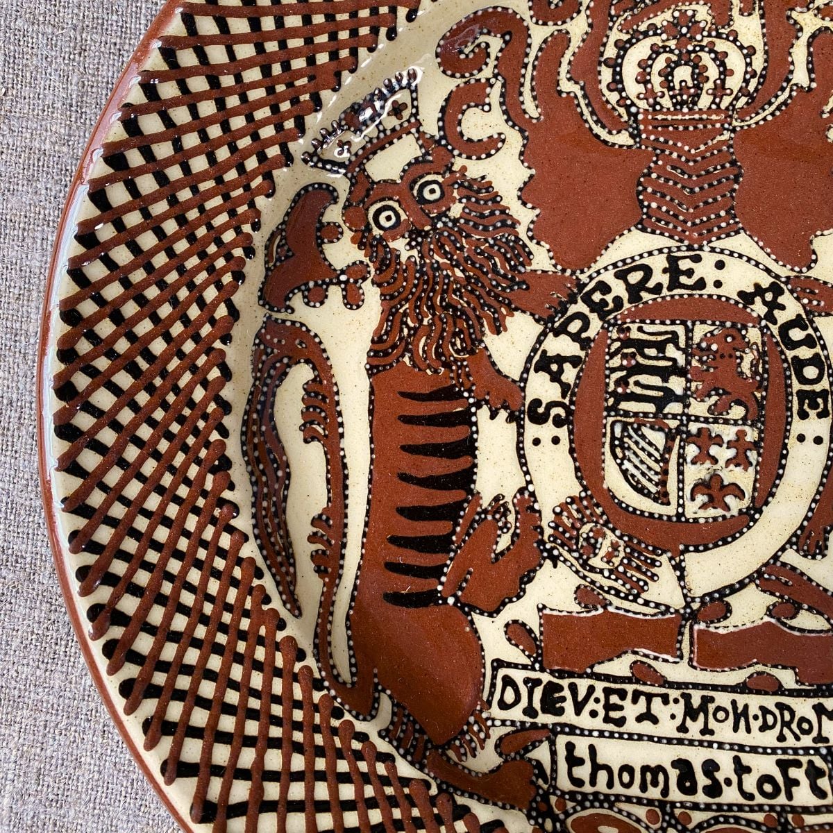 Carole Glover Slipware Ceramics Tinsmiths Ledbury