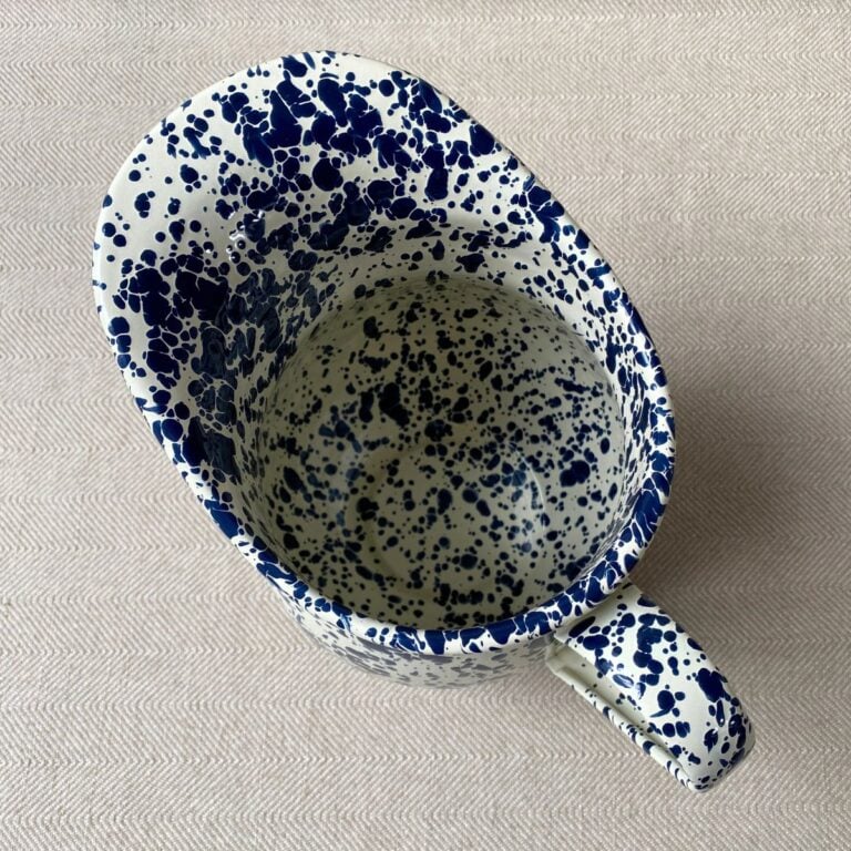 Enamelware Pitcher - Navy - Image 3