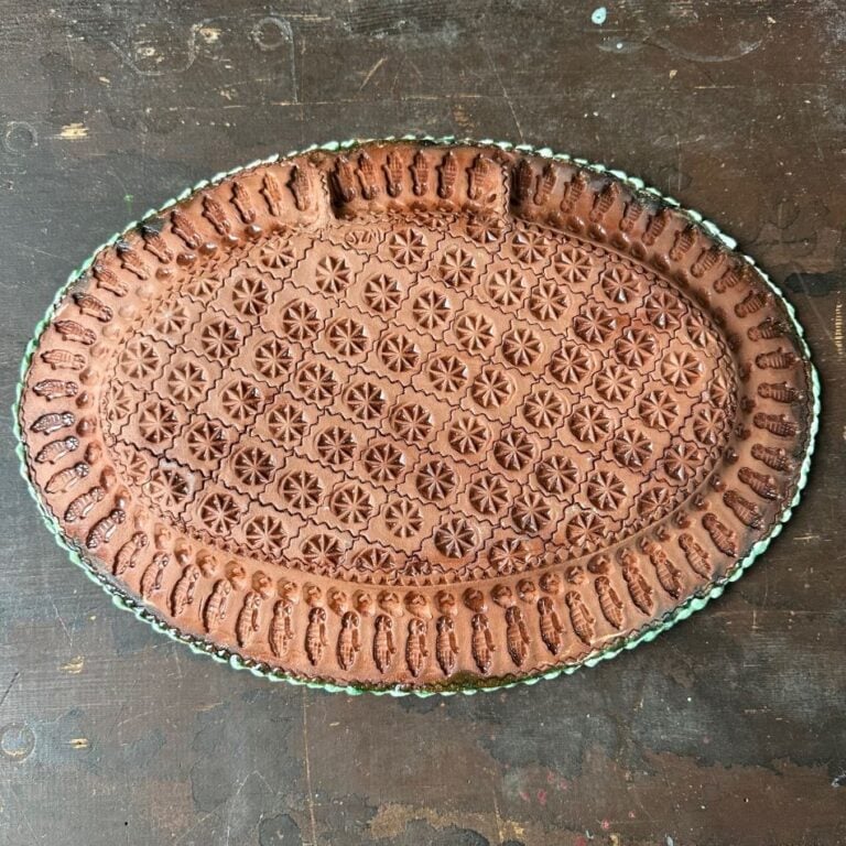 Sophy Mackeith Feathered Platter SMPF2 - Image 3