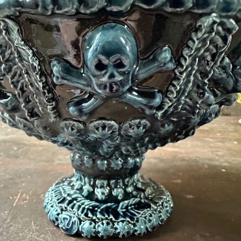 French Pottery Fruit Bowl