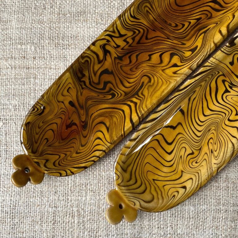 Patia Davis Slim Oval Platter - Amber PALO1