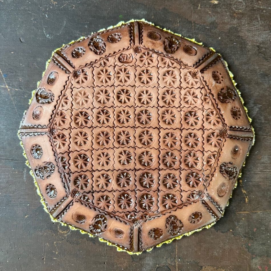 Sophy Mackeith Octagonal Diner Plate SMDP8 - Image 3