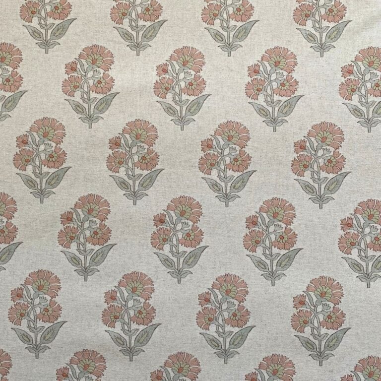 Extra Wide Avebury Fleur Blush & Duckegg - Image 2