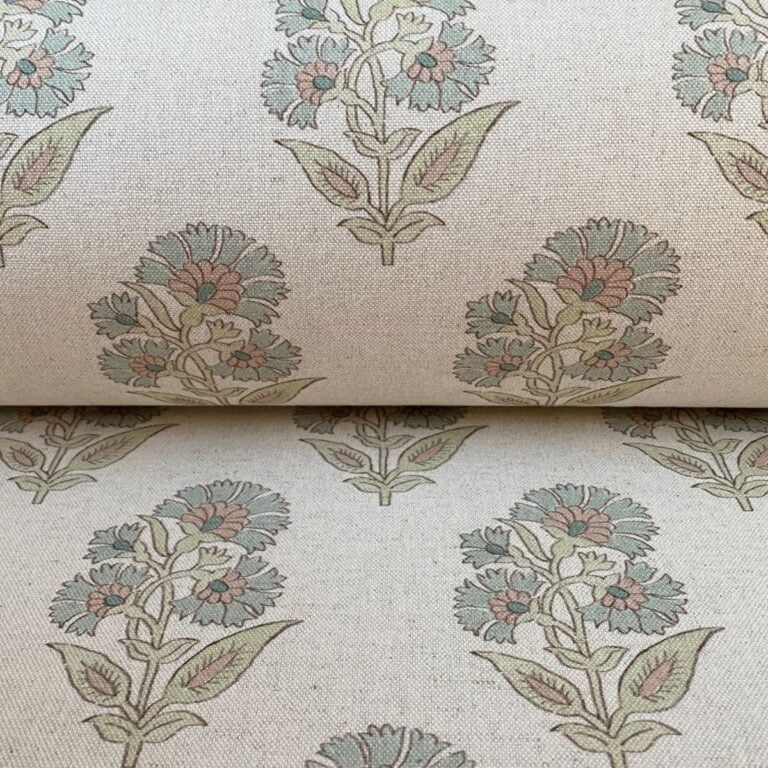 Extra Wide Avebury Fleur Duckegg & Sage - Image 3