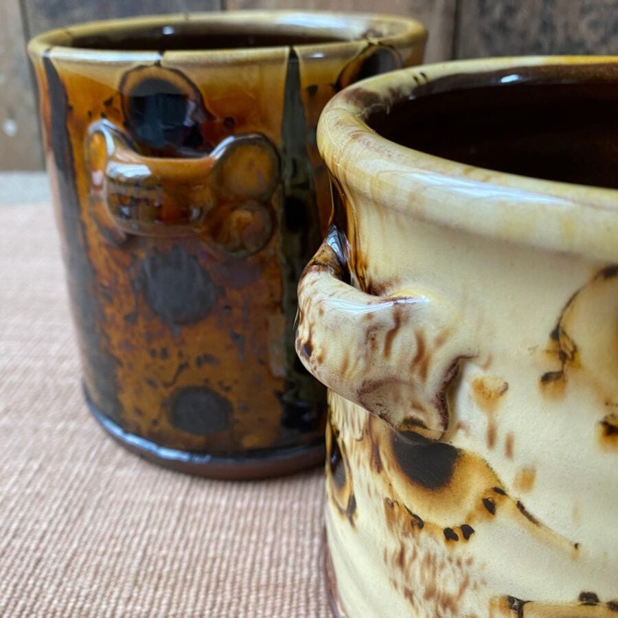 Russell Kingston Utensil Pot - Ochre RKUO