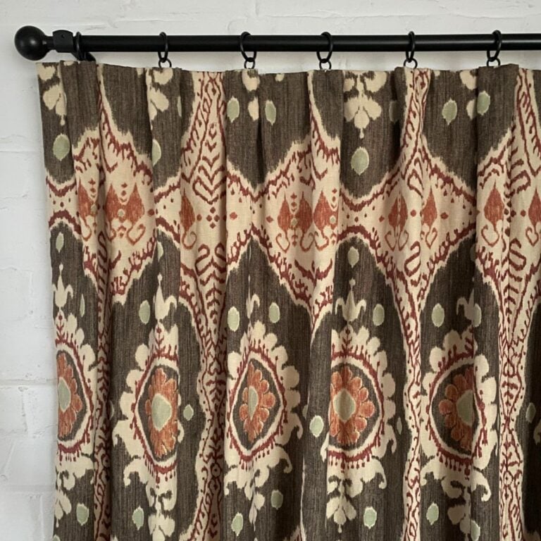 Ex-display Curtain in Lewis & Wood Bukhara from Tinsmiths of Ledbury