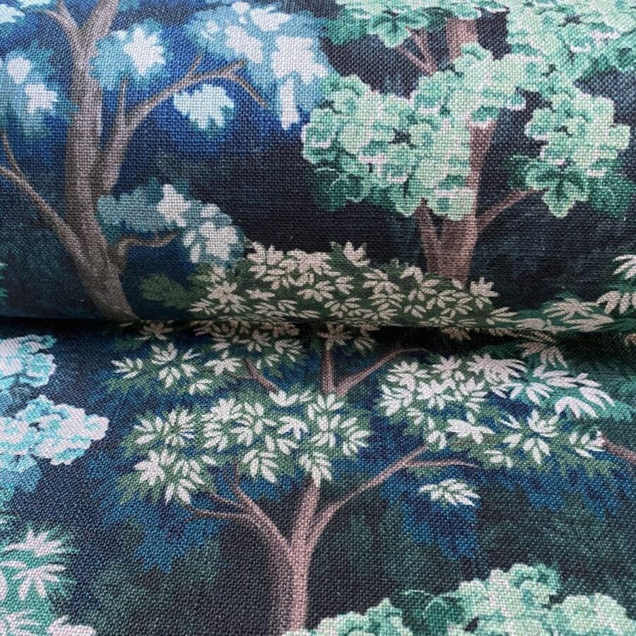 Extra Wide Arboretum Indigo