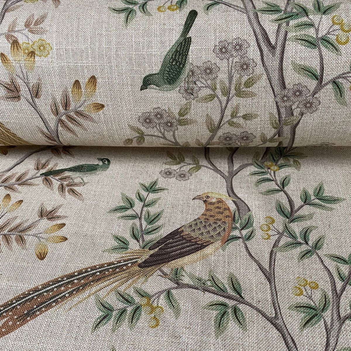 Extra Wide Chinoiserie Green & Gold - Image 3