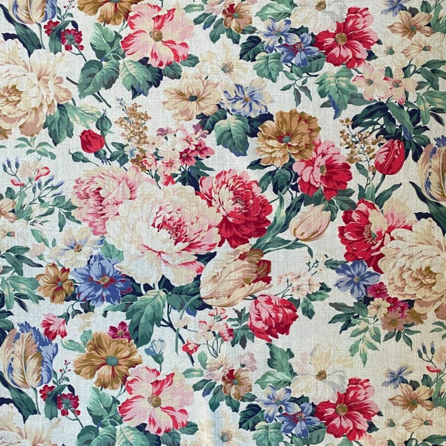 Extra Wide Grandiflora Strawberry, Blue & Gold