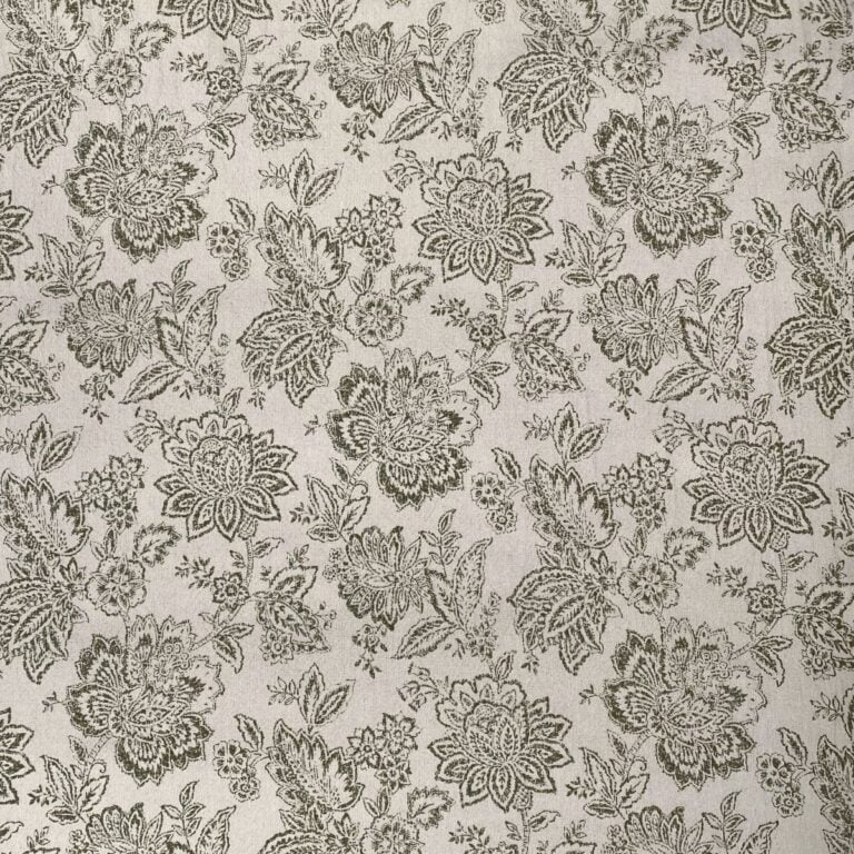 Cedric patterned fabric flatlay