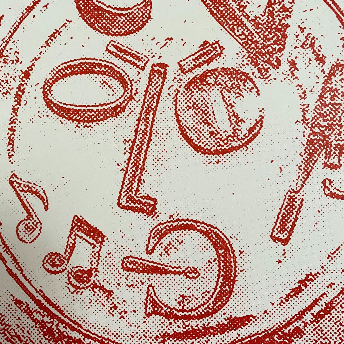 Type Faces Letterpress Poster - Image 3