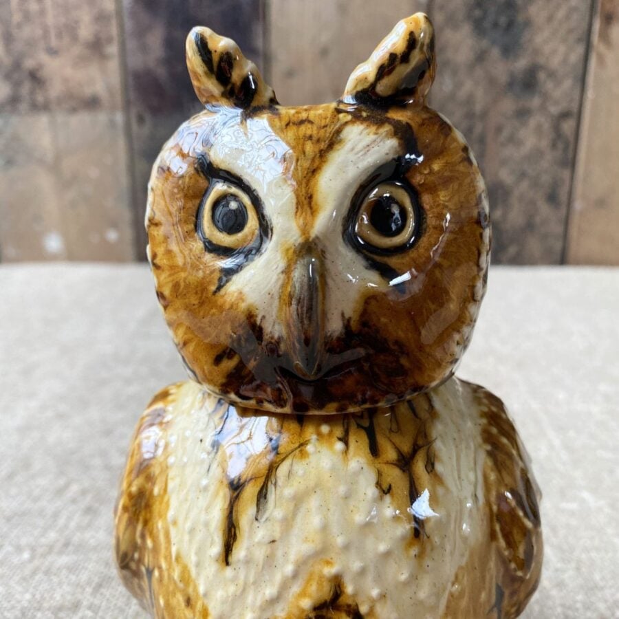 Carole Glover Small Long Eared Owl Cup & Jug CAOS5