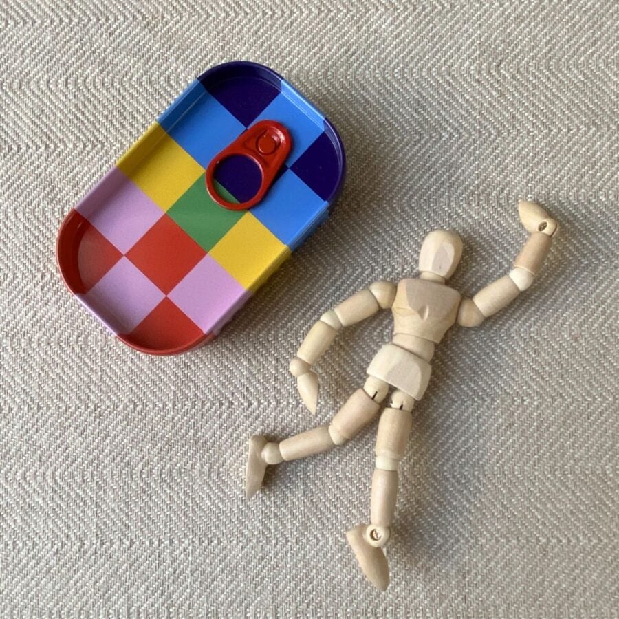 Tinned Goods Magnet Man