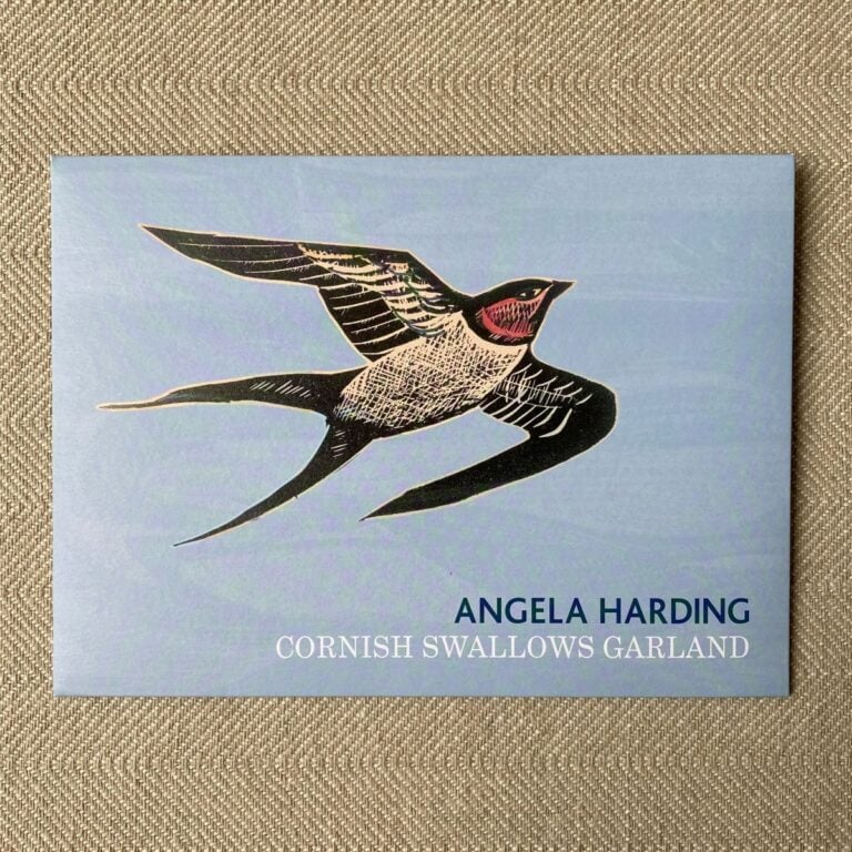 Angela Harding garland of paper swallows