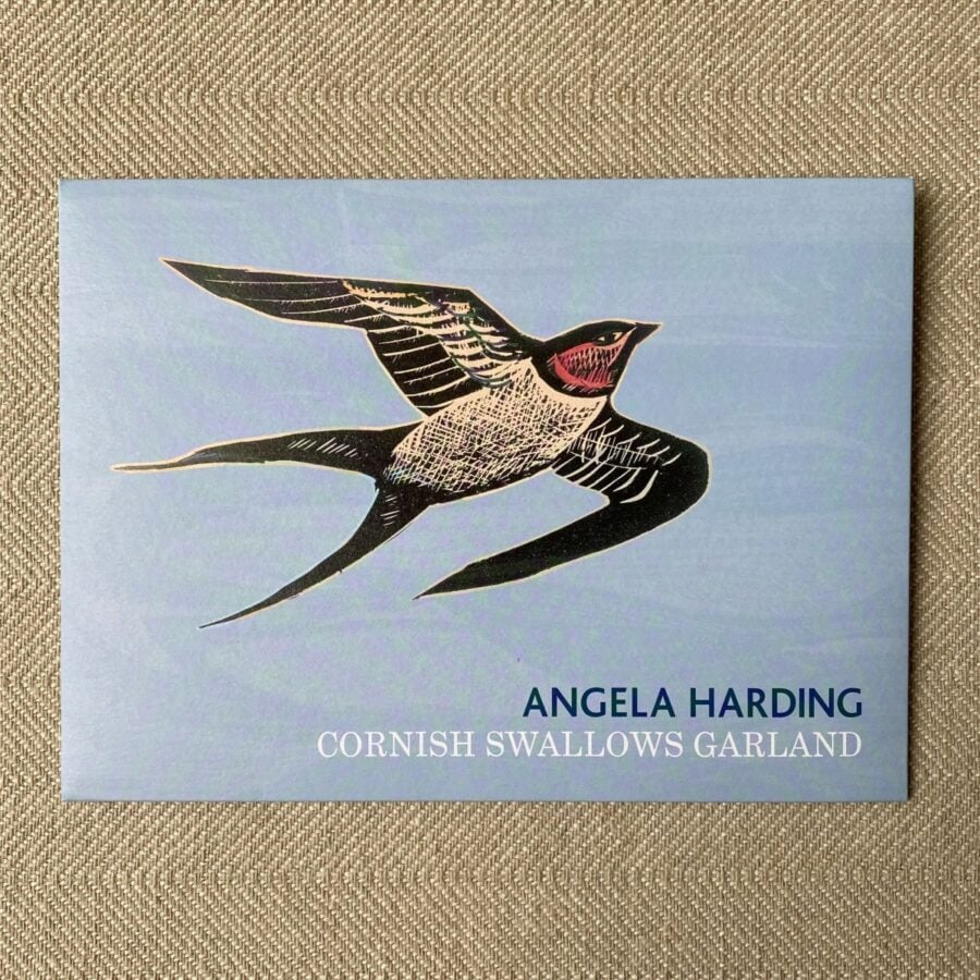 Angela Harding garland of paper swallows