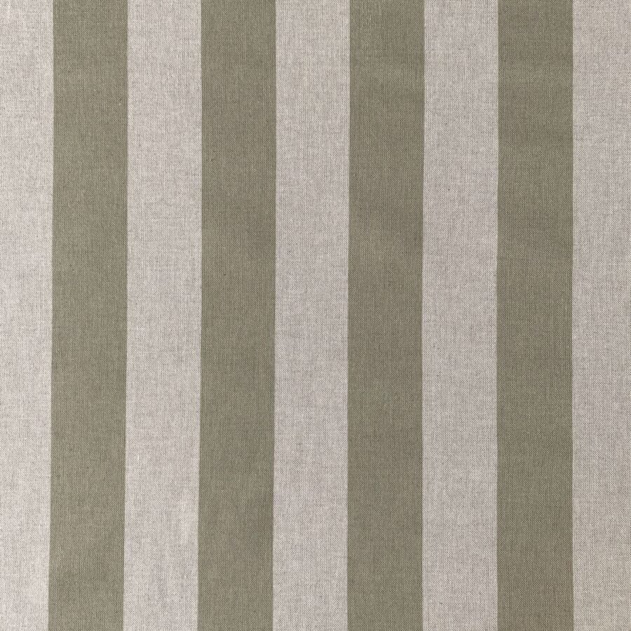 Broad Stripe fabric in sage green