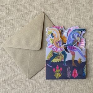 Sarah Young Carnival Dancers Folding Card