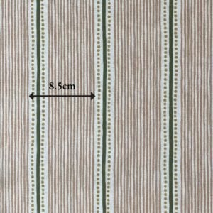 Extra Wide Avebury Stripe fabric Blush