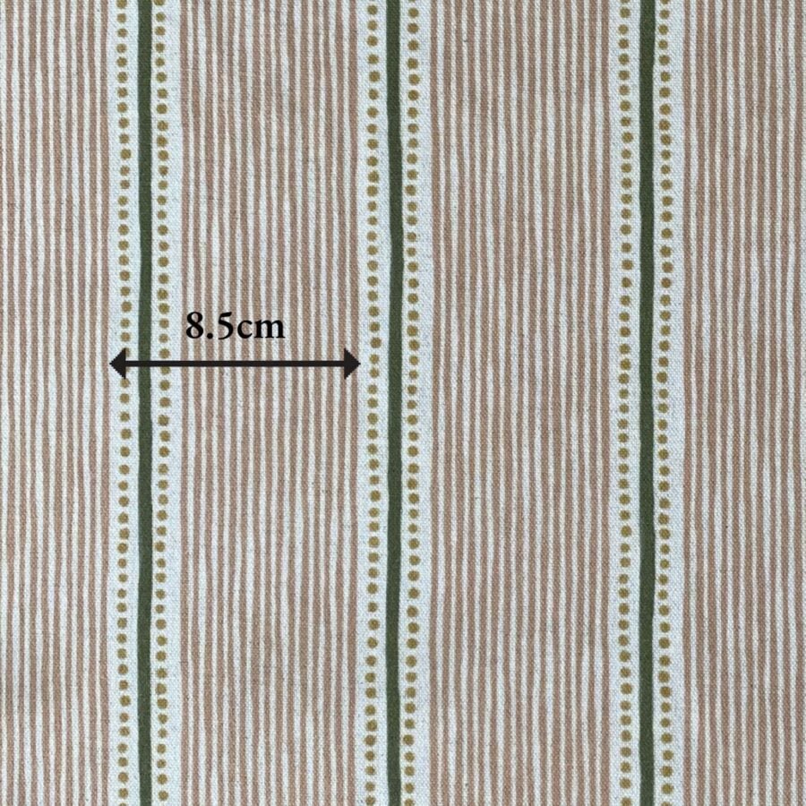 Extra Wide Avebury Stripe fabric Blush