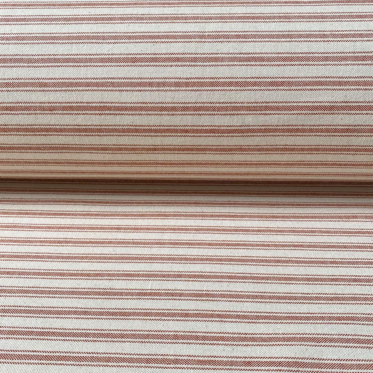 Extra Wide Hector Brick Fabric