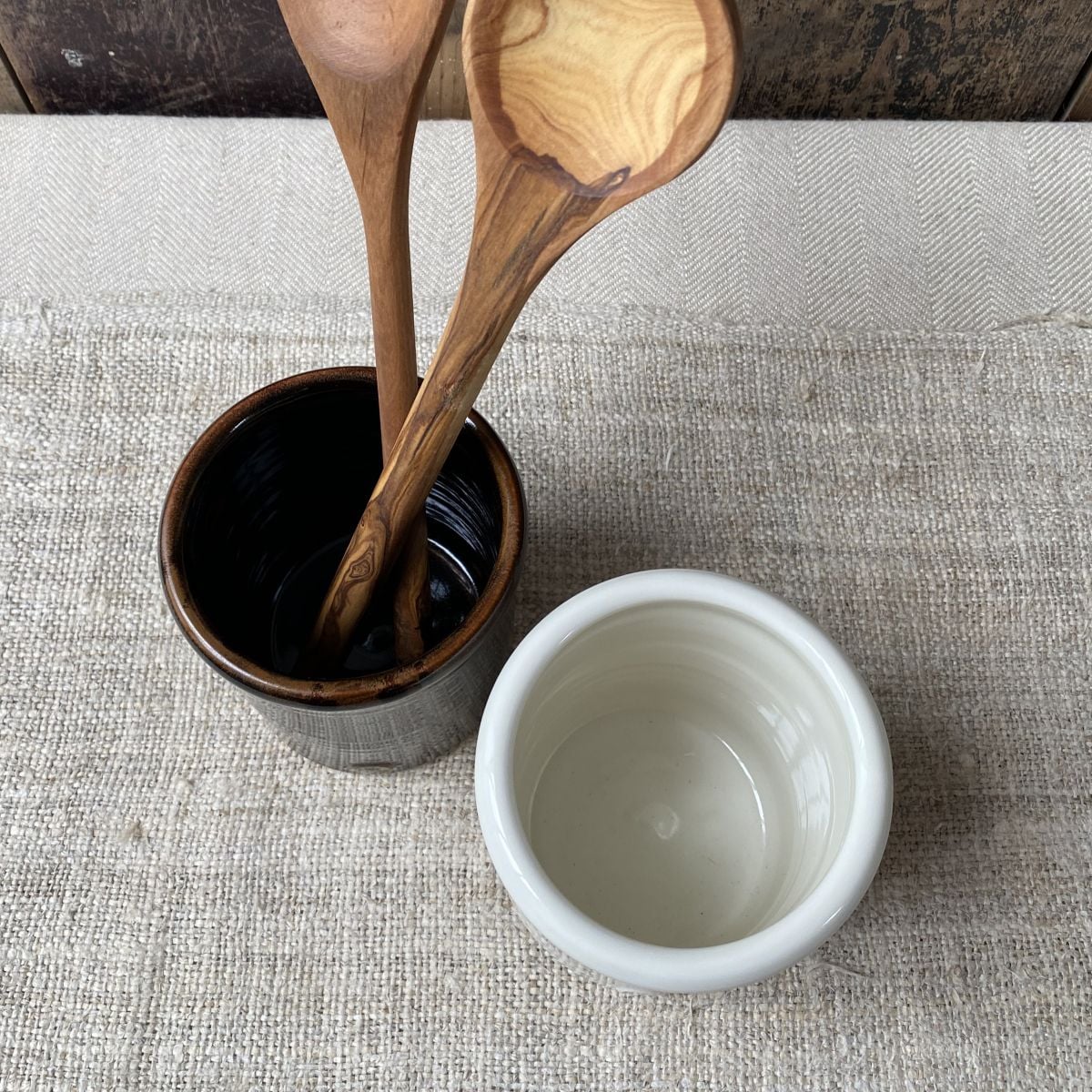 Stuart Houghton Utensil Holder Tenmoku - Image 2