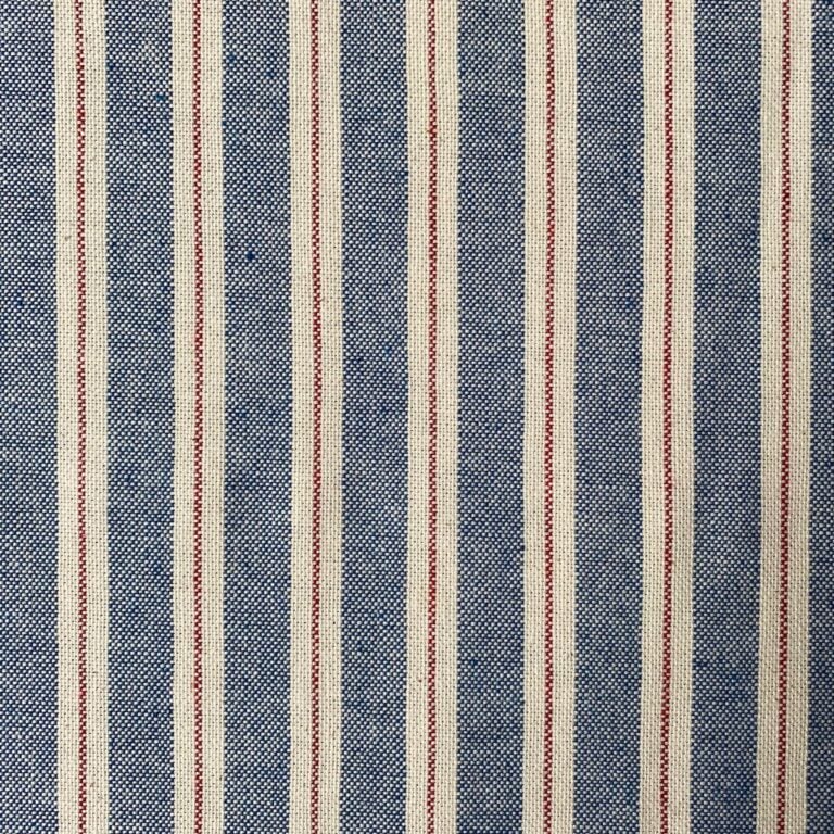 Extra Wide Trophy Stripe Indigo & Red - Image 2