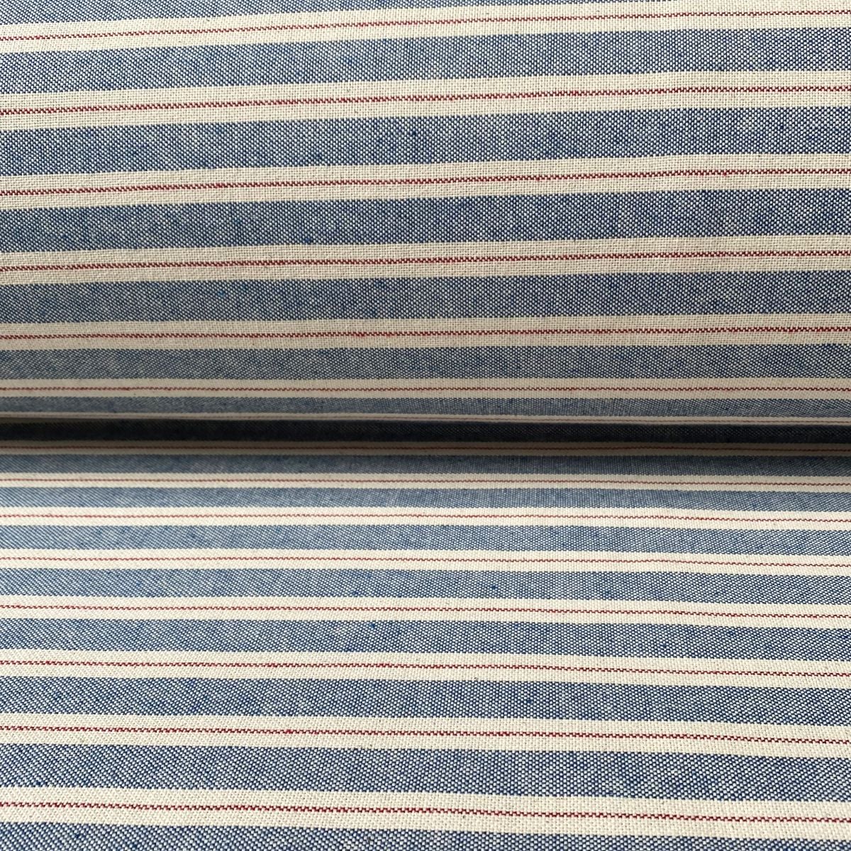 Extra Wide Trophy Stripe Indigo & Red - Image 3