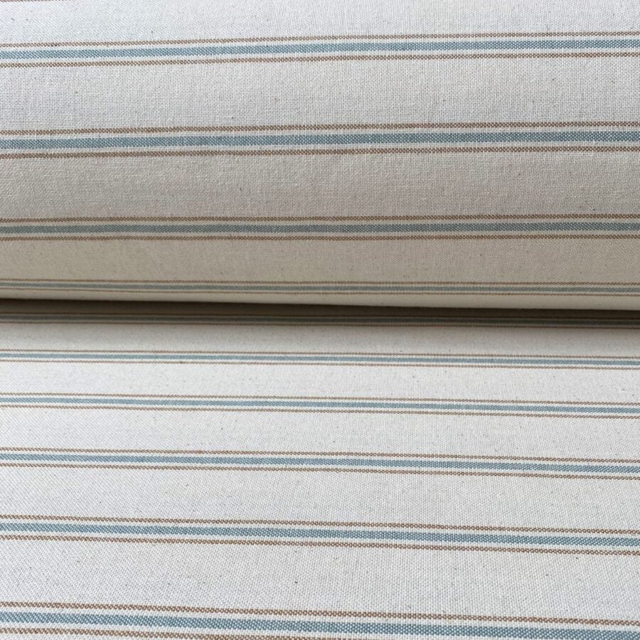 Extra Wide Trophy Stripe fabric on a roll