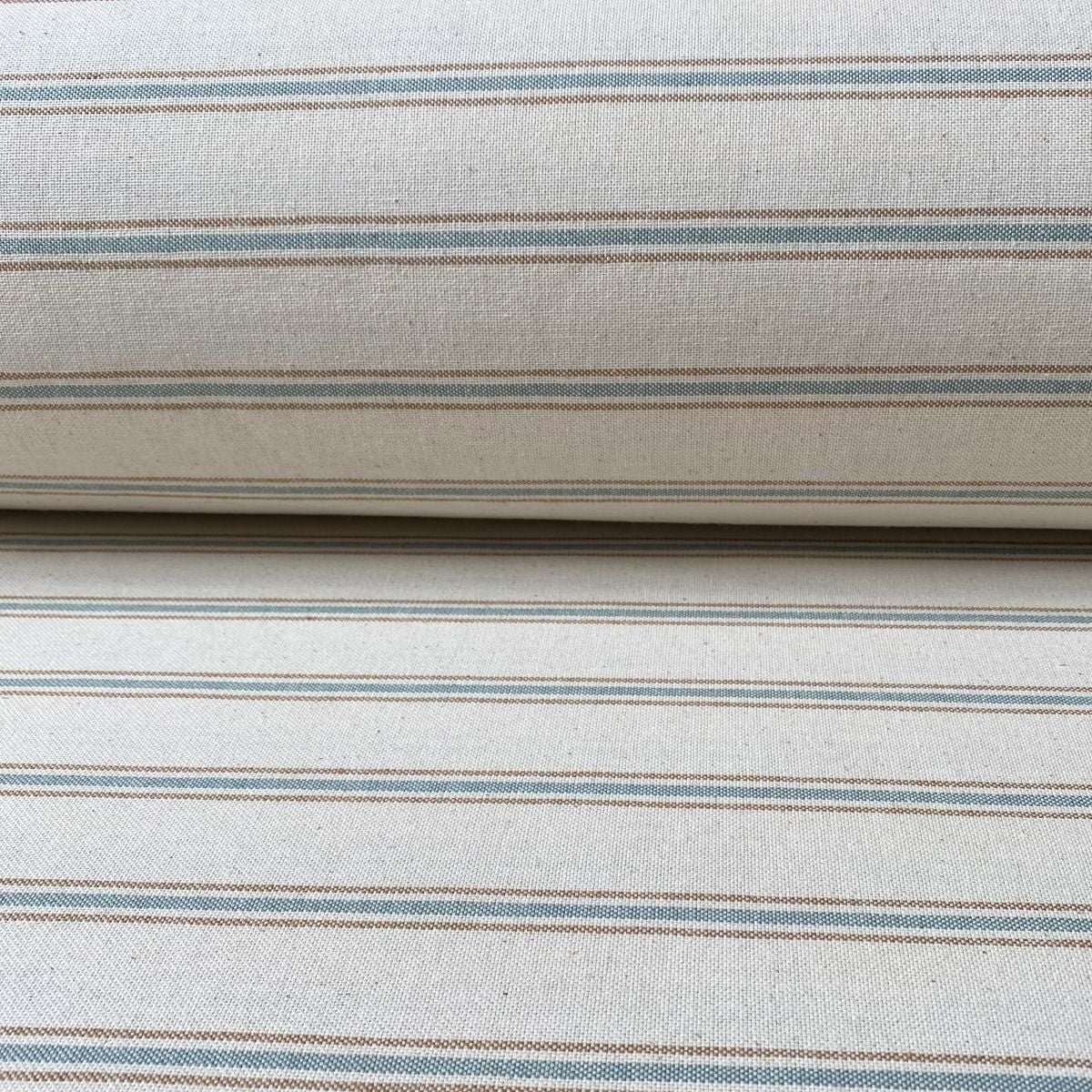 Extra Wide Trophy Stripe fabric on a roll