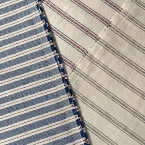Extra Wide Trophy Ticking Stripe Fabric Selvedges