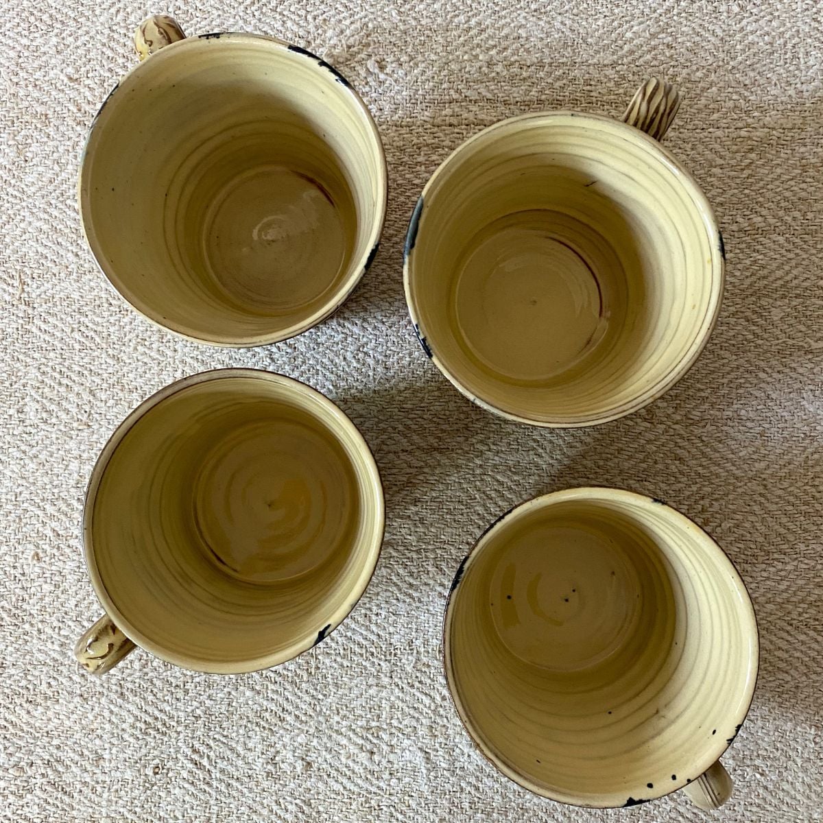 Jennifer Hall Slipware Mug - Fish Vertical JHTV - Image 3