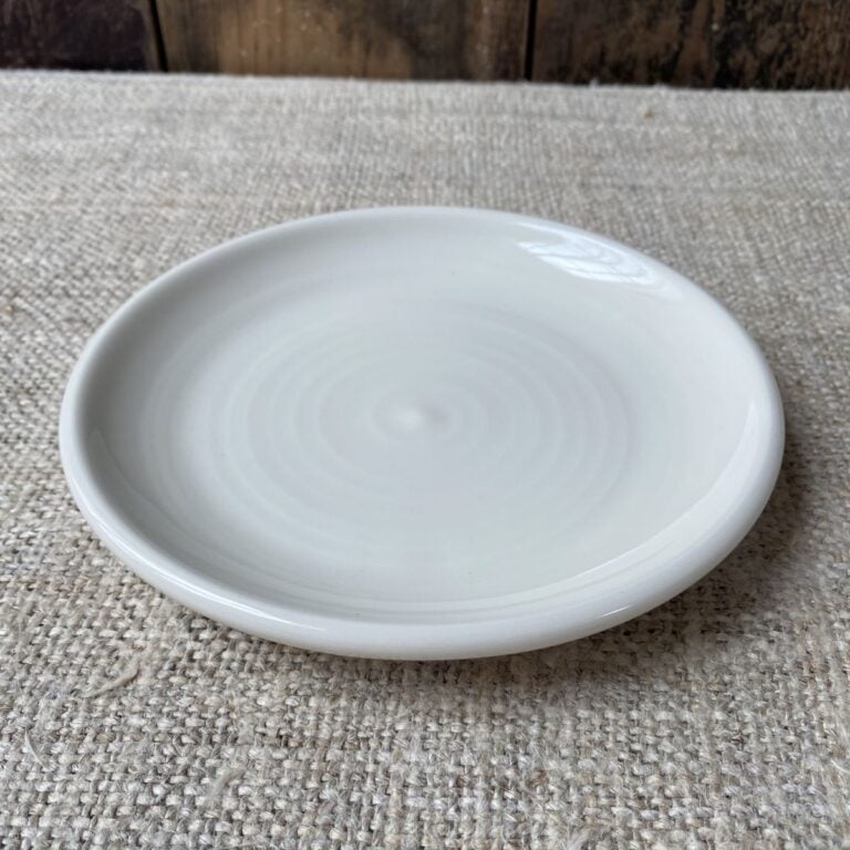 Stuart Houghton Side Plate Soft White - Image 2
