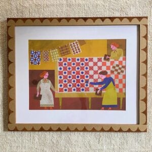 Marion Elliot original papercut collage
