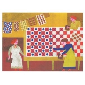Marion Elliot original papercut collage