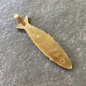 Ann Taylor Brass Jewellery Pendant Fish