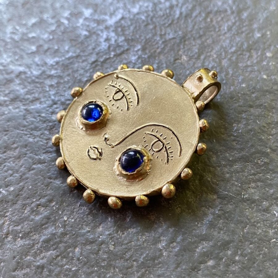 Ann Taylor Pendant - Sun Face ATP5
